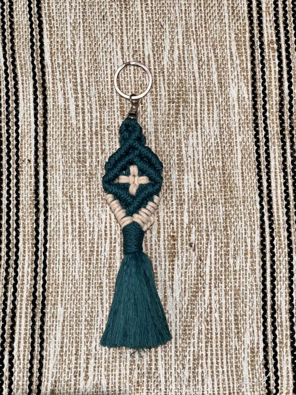 Macramé Key Ring - Image 2