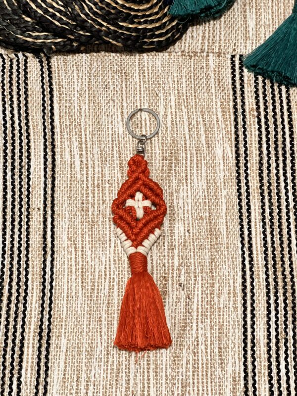 Macramé Key Ring - Image 3