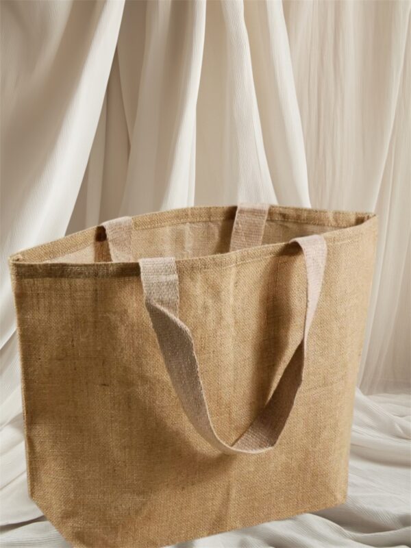 Jute Shopping Tote