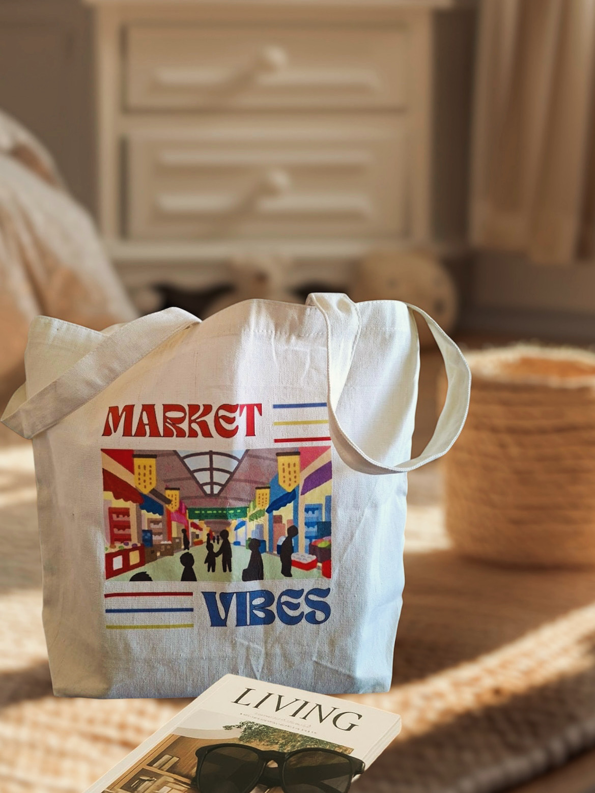 Market Vibes Tote